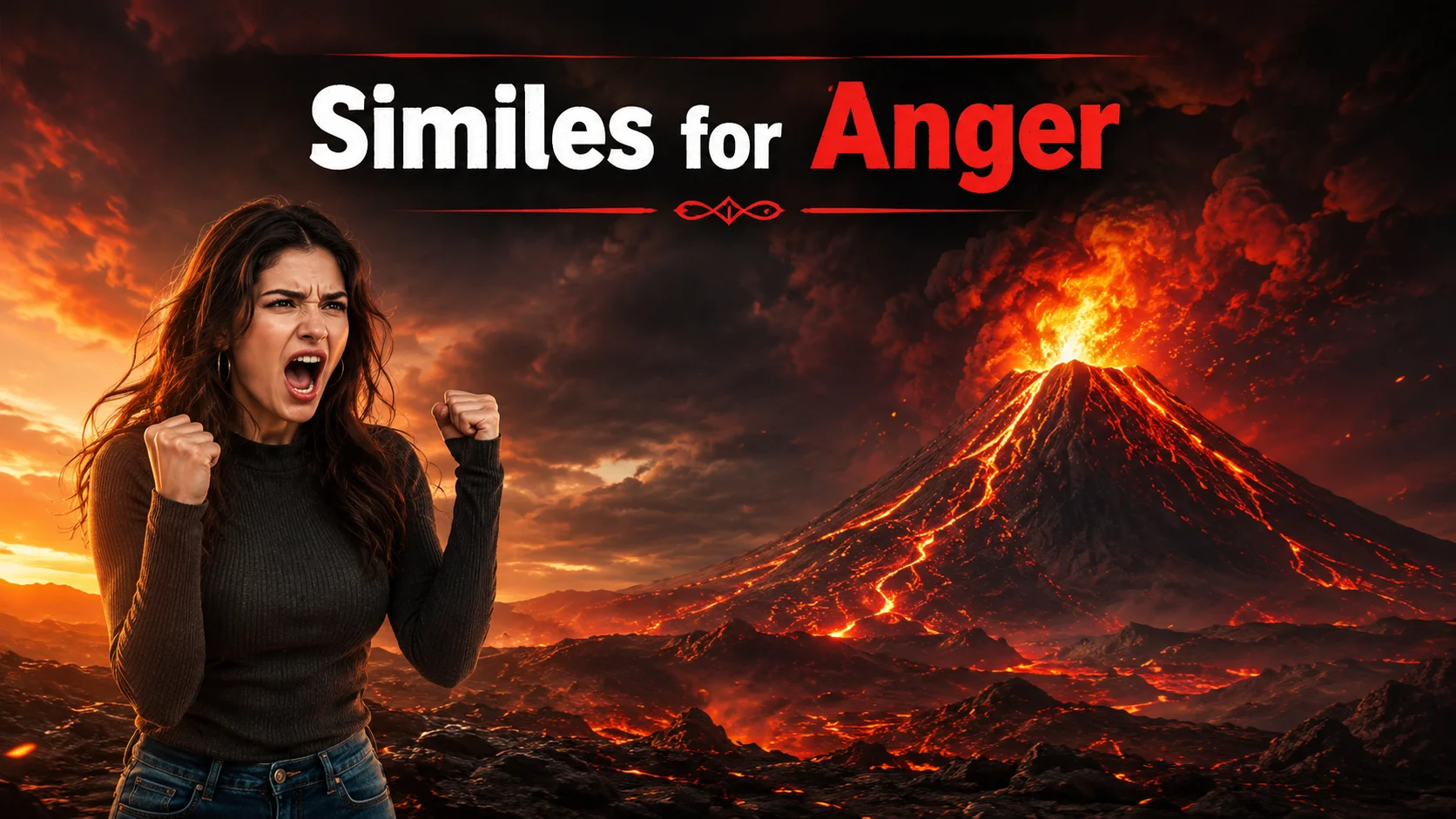 Similes for Anger (With Examples)