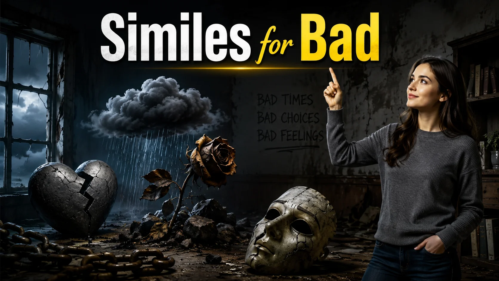 Similes for Bad (With Examples)