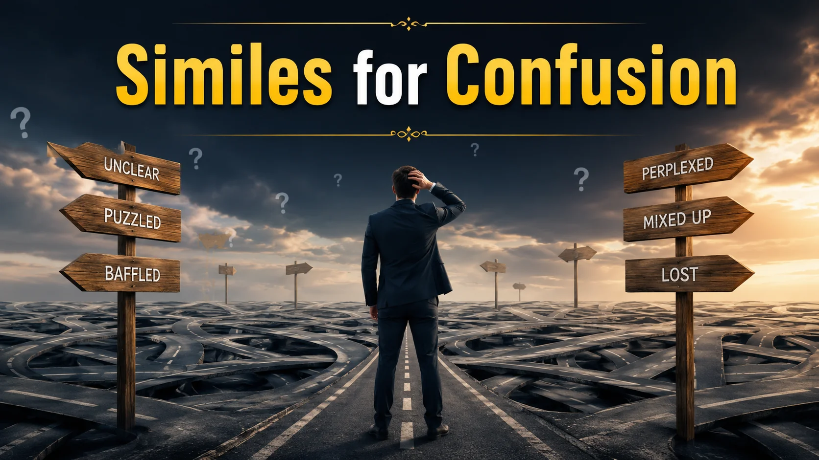 Similes for Confusion (With Examples)