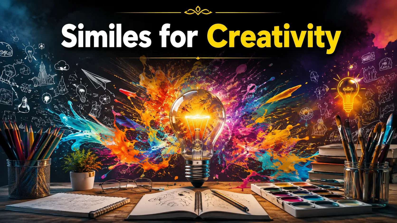 Similes for Creative (With Examples)