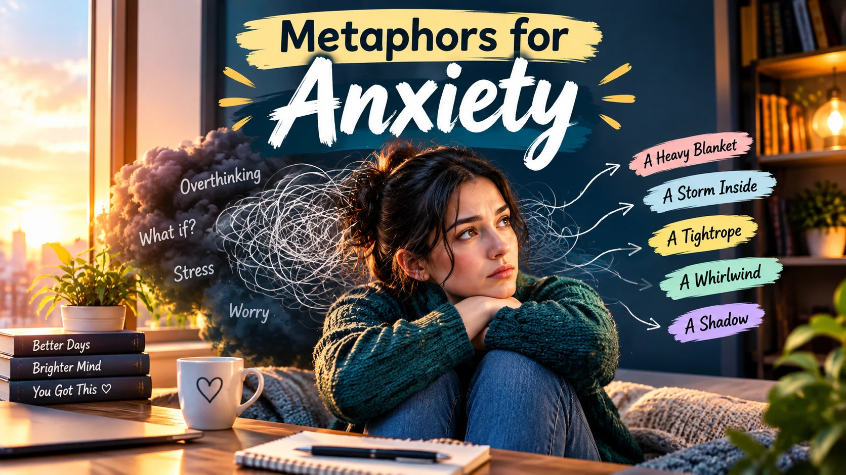 Metaphors for Anxiety (With Examples)