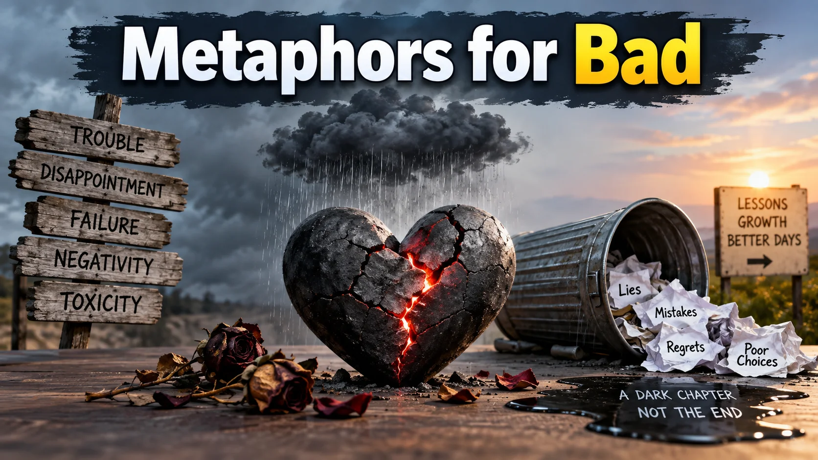 Metaphors for Bad (With Examples)