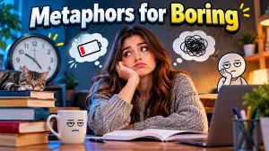 Metaphors for Boring (With Examples)