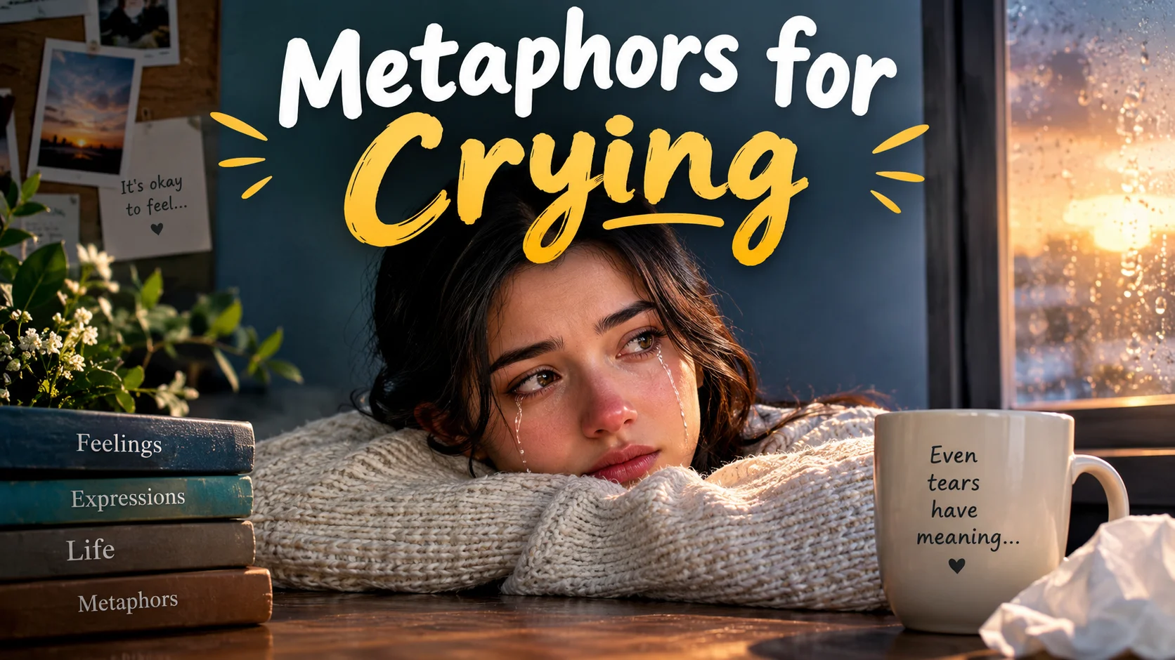 Metaphors for Crying (With Examples)