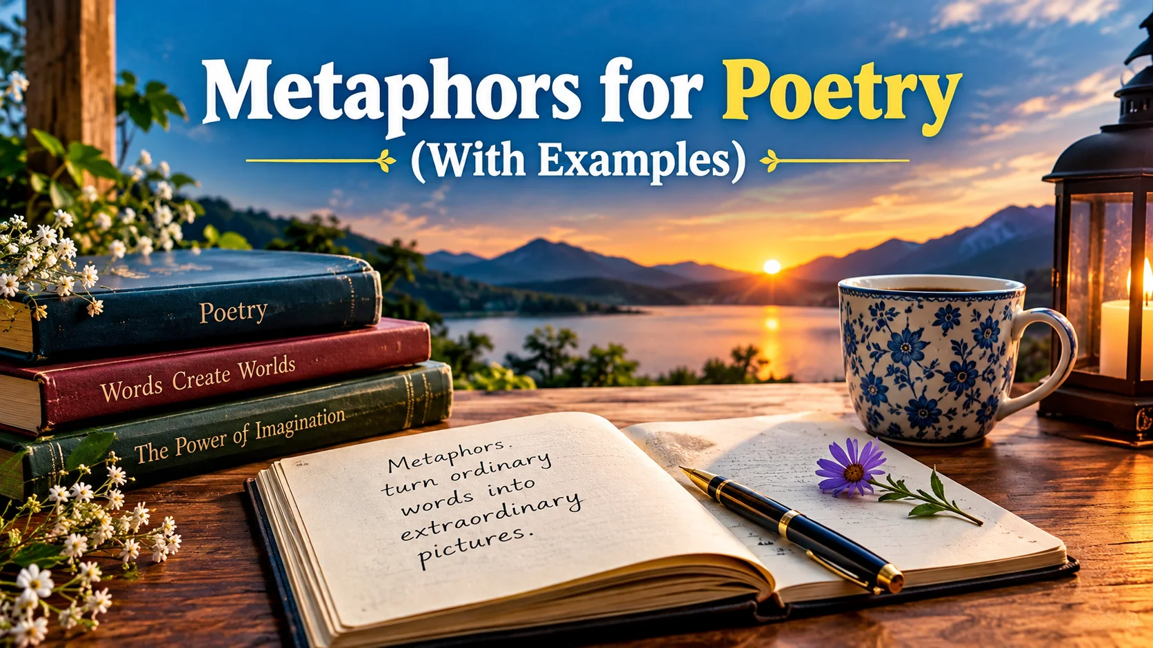 Metaphors for Poetry (With Examples)