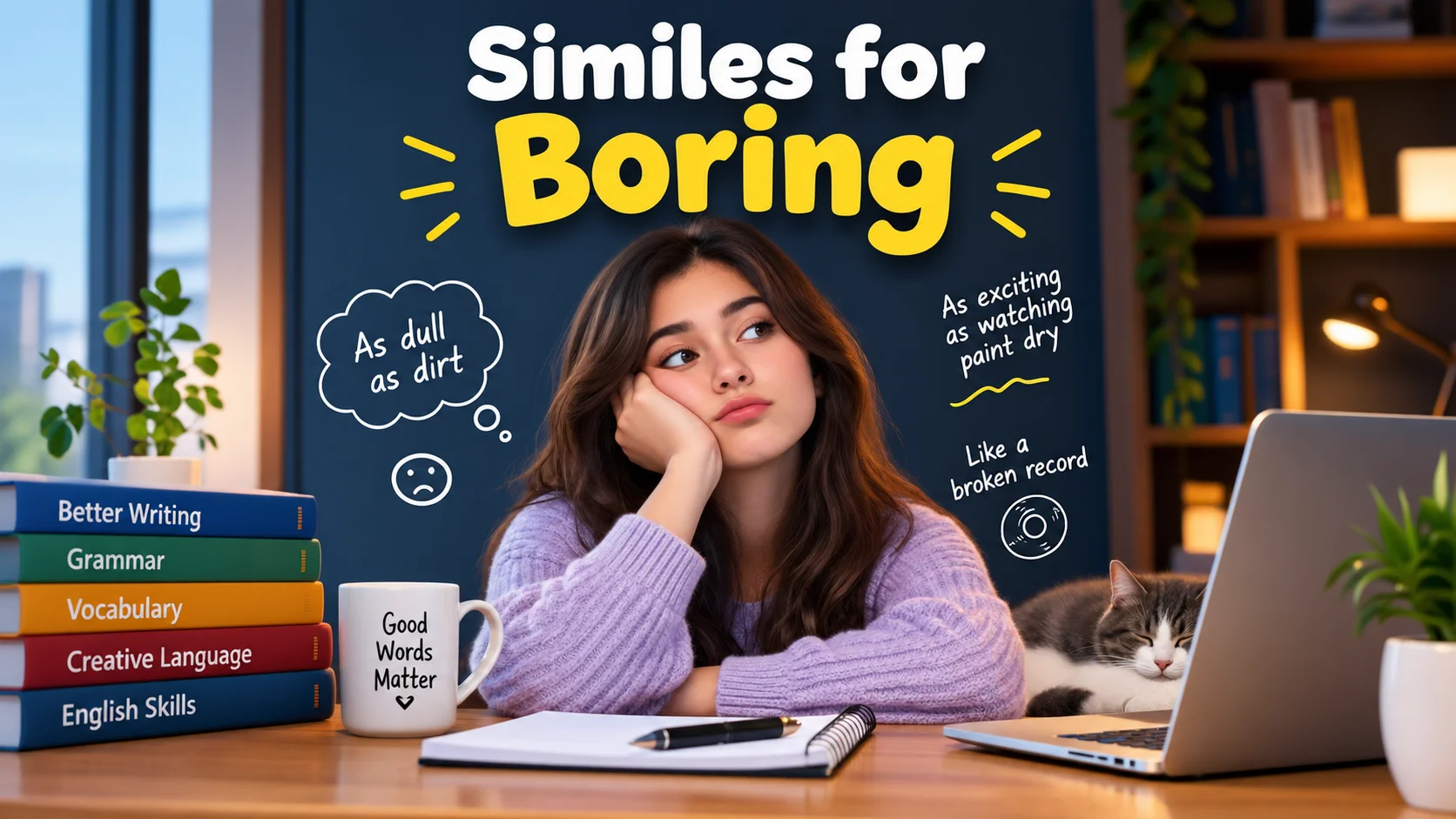 Similes for Boring (With Examples)